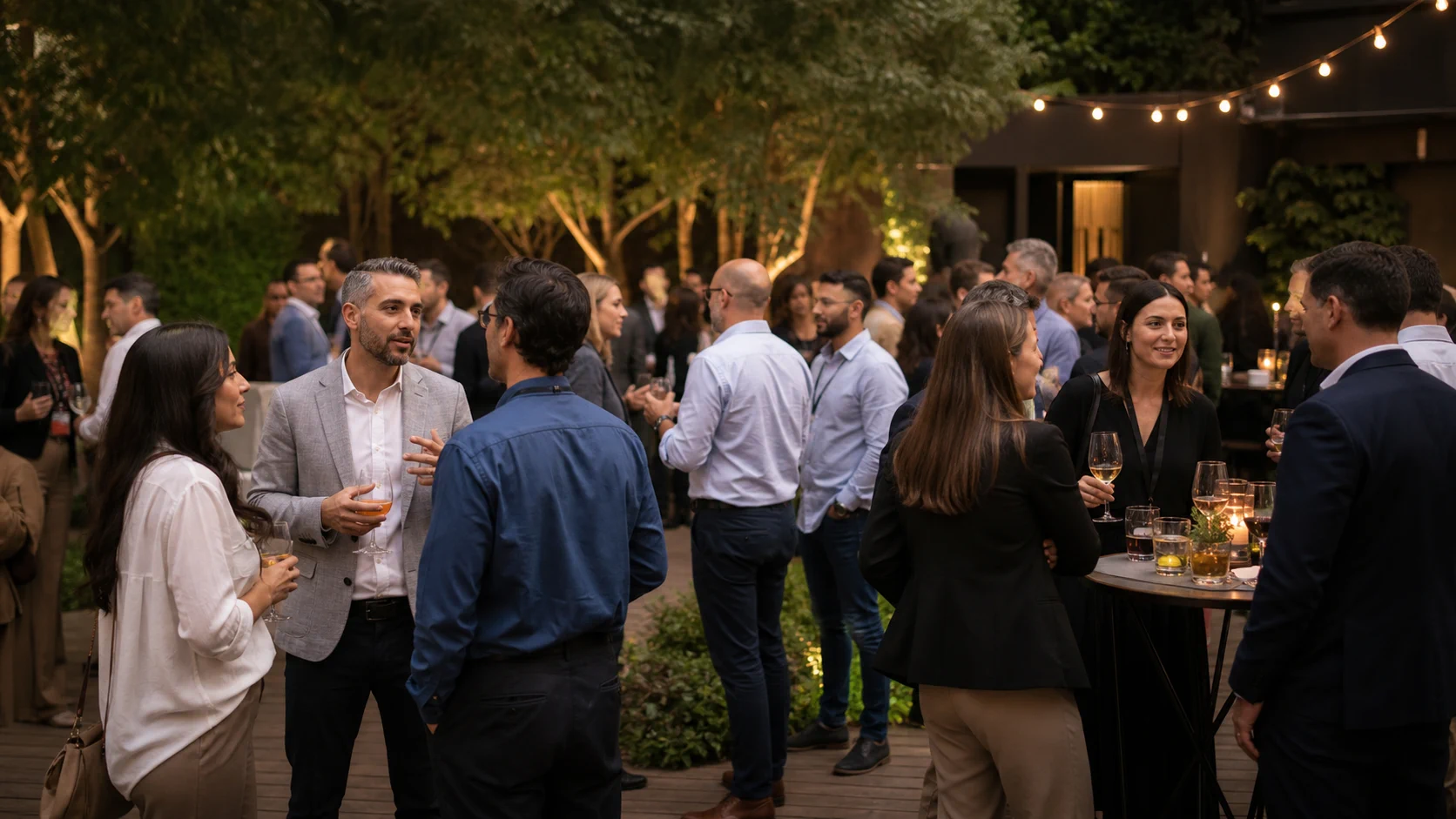 Evento corporativo no Espaço Margô