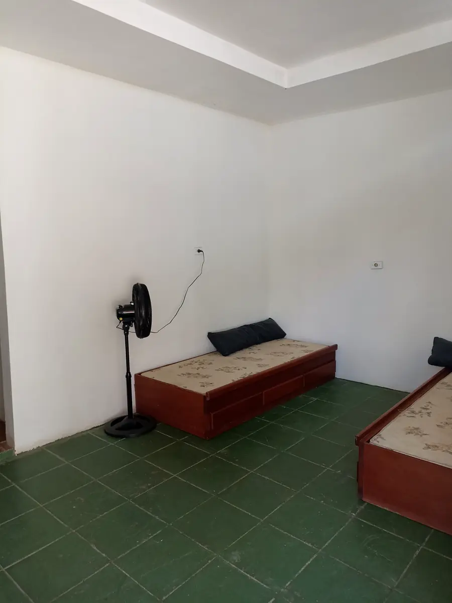 Dormitório do Espaço Margô para acomodação de grupo